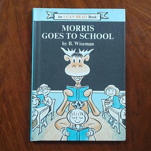 Morris Goes School I Can Read Vintage Picture Book Homeschool Level Reader - Picture 1 of 4